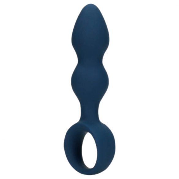 Loveline - petit dildo anal avec anneau (bleu)