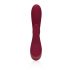 Loveline - vibromasseur rechargeable avec stimulateur de clitoris (bordeaux)