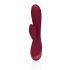 Loveline - vibromasseur rechargeable avec stimulateur de clitoris (bordeaux)