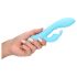 Loveline - vibromasseur waterproof rechargeable à oreilles de lapin (bleu)