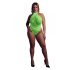 Aïe! - body à effet bretelles fluorescent (vert néon) - XL-4XL