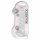 REALROCK - transparante realistische dildo - helder (22cm)