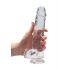 REALROCK - transparante realistische dildo - helder (22cm)