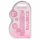 REALROCK - doorzichtige realistische dildo - roze (15cm)