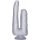 Realrock - realistické dvojité dildo - 22 cm (průhledné)