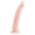 Easytoys - silikonové dildo s přísavkou (21cm) - tělová barva