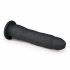 Dildo en silicone avec ventouse Easytoys (21 cm) - noir