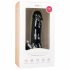 Easytoys - dildo s varlaty a přísavkou (17,5cm) - černé