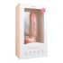 Easytoys - dildo s přísavkou a varlaty (22,5cm) - tělová barva