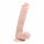 Dildo ventouse avec testicules (26,5 cm) – naturel