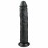 Easytoys - Gode ventouse extra large (28,5cm) - noir