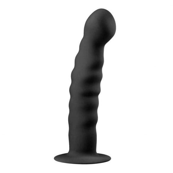 Easytoys Cannelé - Plug Anal Ventouse (14cm) - Noir