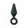 Easytoys Pointy Plug S - anální dildo (černé) - malé