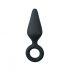 Easytoys Pointy Plug S - anální dildo (černé) - malé