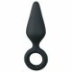 Easytoys Pointy Plug S - anální dildo (černé) - malé