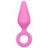 Easytoys Pointy Plug S - anální dildo (růžové) - malé