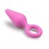 Easytoys Plug Pointu S - plug anal (rose) - petit