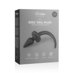 Easytoys Dog Tail - anální dildo (černé)