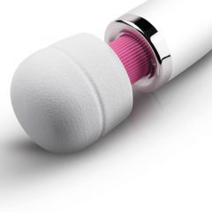   MyMagicWand - výkonný masážní vibrátor (bílo-růžový)