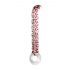 Rimba Sammy - G-spot verre dildo (transparent-pattern)