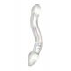 Rimba Valeria - double dildo en verre (transparent)