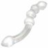 Rimba Xena - double verre dildo (transparent)