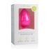 Easytoys Diamant - gros plug anal avec pierre blanche - rose