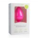 Easytoys Diamond - anální dildo s bílým kamínkem (velké) - růžové