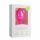 Easytoys Diamond - anale dildo met witte steen (medium) - roze