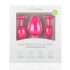 Easytoys Diamond - set de plugs anaux (rose)