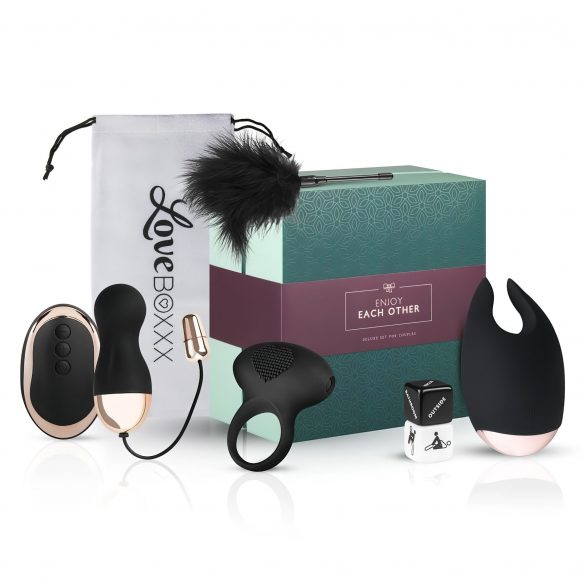 LoveBoxxx Pour Deux - coffret vibrateur de couple (5 pièces)