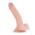 Derek Fantasy - dildo réaliste avec testicules - 22cm (naturel)