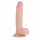 Real Fantasy Glynn - realistické dildo s varlaty a přísavkou (25cm) - tělová barva