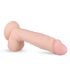 Echte Fantasie Glynn - oplaadbare, realistische vibrator - 25cm (natuurlijk)