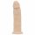 Real Fantasy Harris - připínací, realistické dildo (15,4 cm) - přírodní