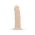 Real Fantasy Harris - připínací, realistické dildo (15,4 cm) - přírodní