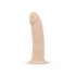 Real Fantasy Harris - připínací, realistické dildo (15,4 cm) - přírodní