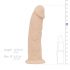 Real Fantasy Harris - připínací, realistické dildo (15,4 cm) - přírodní