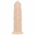 Real Fantasy Xavier - připínací, realistické dildo (23 cm) - přírodní