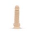 Real Fantasy Percy - připínací, realistické dildo (17,6 cm) - přírodní