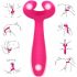 Couple Easy - vibromasseur rechargeable étanche (rose)