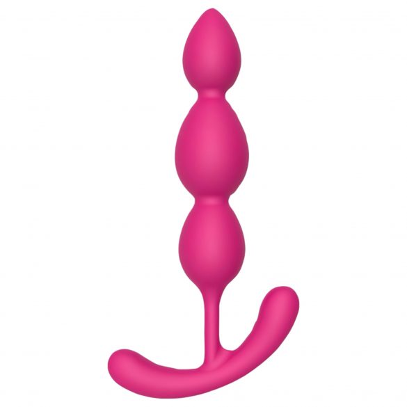 Cheeky Love - korálkové anální dildo (růžové)