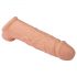 RealStuff Extender 6,5 - návlek na penis - přírodní (17 cm)