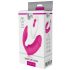 Vibes of Love Duo - oplaadbare 2in1 clitoris vibrator (roze)