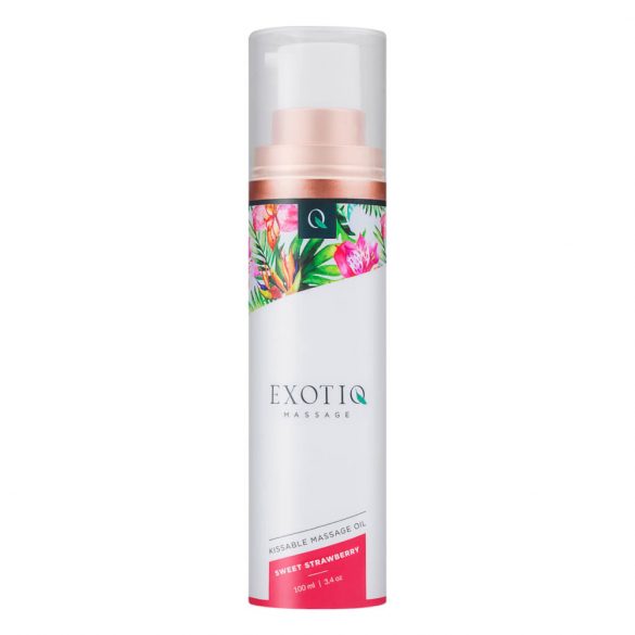 Exotiq - geurige massageolie - aardbei (100ml)