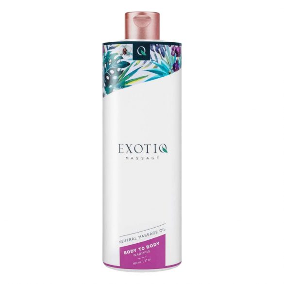 Exotiq Body To Body - verwarmende massageolie (500ml)