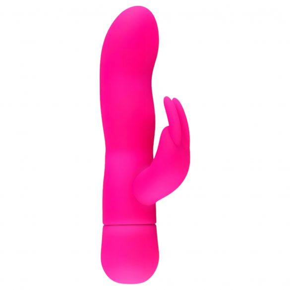 Easytoys Mad Rabbit - králičí vibrátor s lechtivou pákou (růžový)