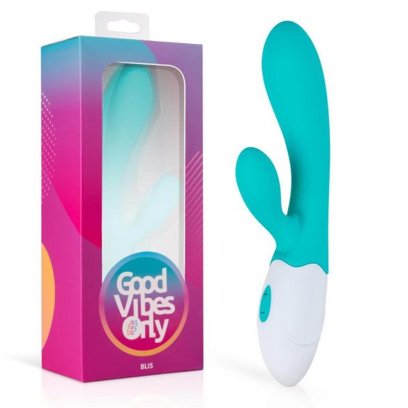 Good Vibes Only Blis Rabbit - oplaadbare rabbit vibrator (turquoise)