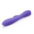 Good Vibes Only Fane Rabbit - vibrateur rechargeable avec branchette clitoridienne (violet)