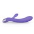 Good Vibes Only Fane Rabbit - vibrateur rechargeable avec branchette clitoridienne (violet)